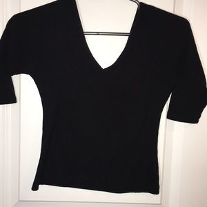 Black Crop Top
